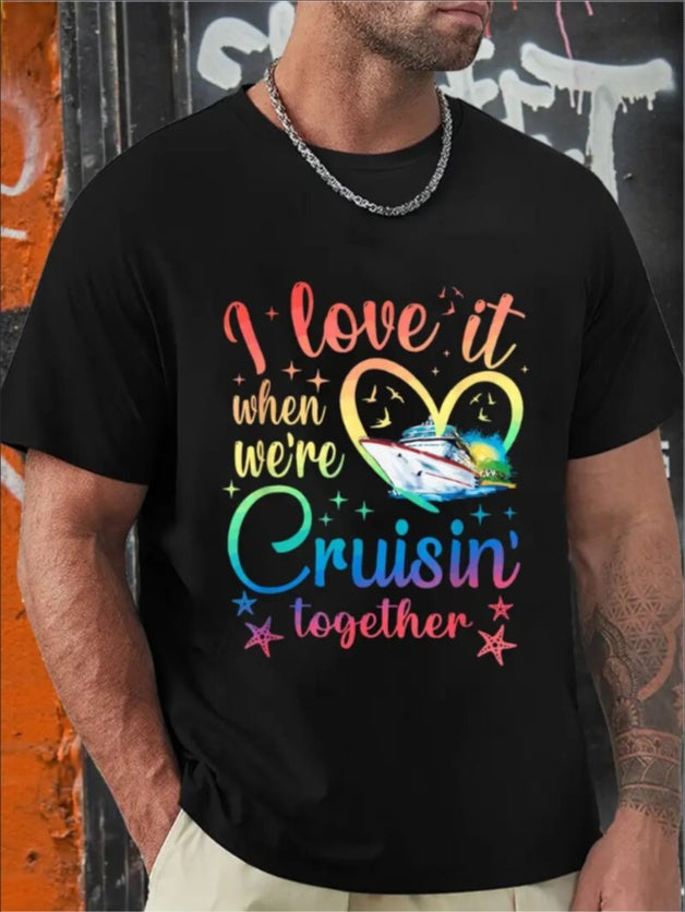 Love Valentine'S Day T-Shirt, Couple T-Shirt, Couple Christmas, Fashion Casual T-Shirt, Short-Sleeved T-Shirt - Funny Ask Tees