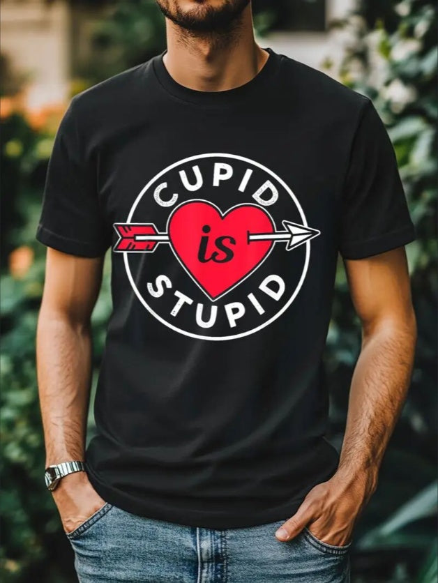 Love Valentine'S Day T-Shirt, Couple T-Shirt, Couple Christmas, Fashion Casual T-Shirt, Short-Sleeved T-Shirt - Funny Ask Tees