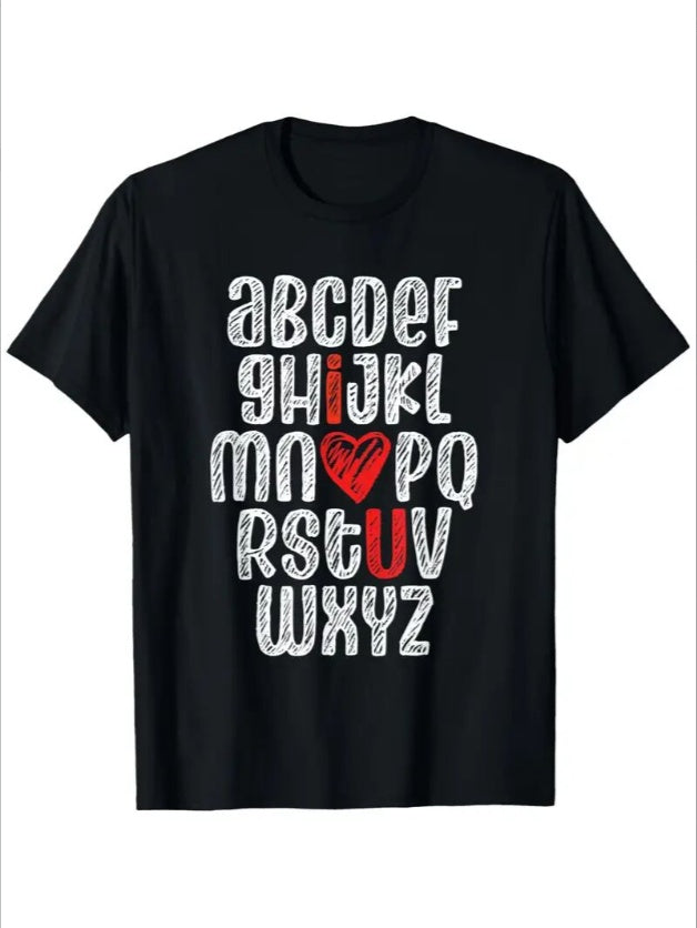 Love Valentine'S Day T-Shirt, Couple T-Shirt, Couple Christmas, Fashion Casual T-Shirt, Short-Sleeved T-Shirt - Funny Ask Tees