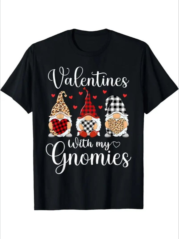 Love Valentine'S Day T-Shirt, Couple T-Shirt, Couple Christmas, Fashion Casual T-Shirt, Short-Sleeved T-Shirt - Funny Ask Tees