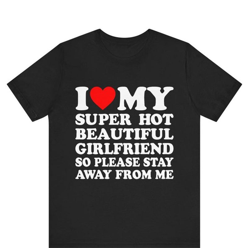 Love Valentine'S Day T-Shirt, Couple T-Shirt, Couple Christmas, Fashion Casual T-Shirt, Short-Sleeved T-Shirt Amo A Mi Novia - Funny Ask Tees